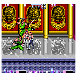 DOUBLE DRAGON 2 pcb