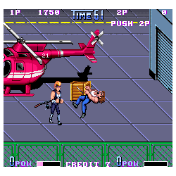 DOUBLE DRAGON 2 pcb