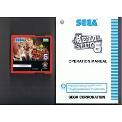 METAL SLUG 6 Atomiswave + Notice originale