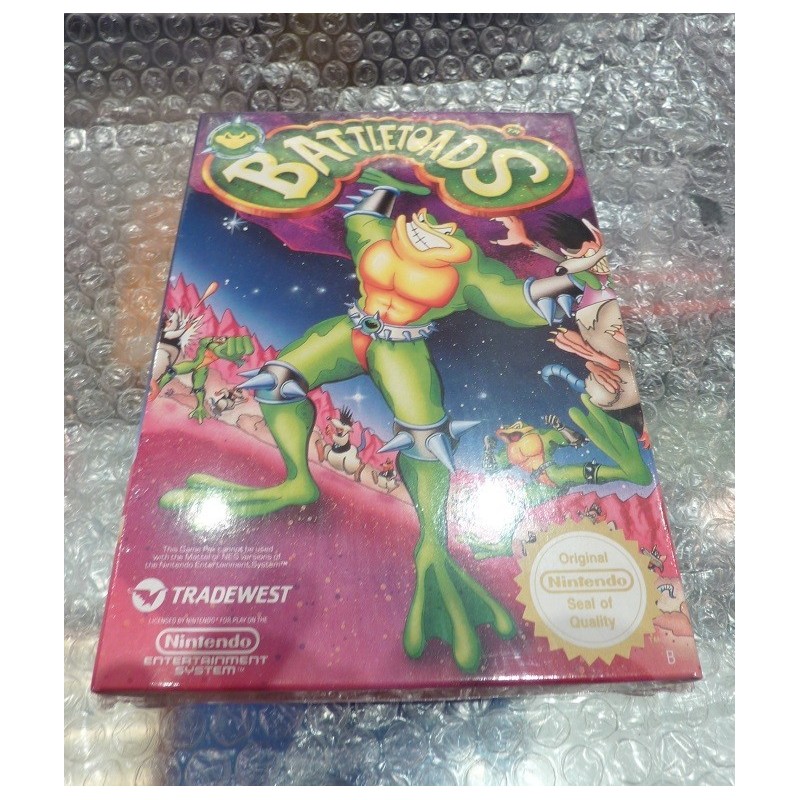 BATTLETOADS Nes Pal/uk (Neuf)