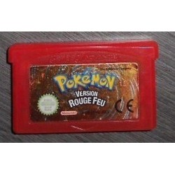 POKEMON VERSION RUBIS ( cart.seule, pile neuve)