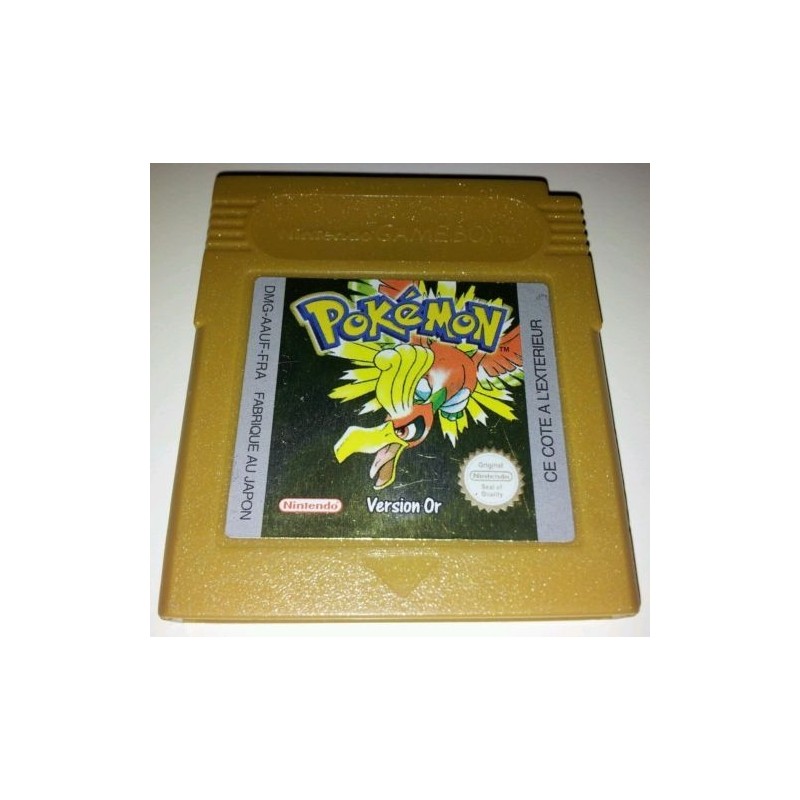 POKEMON Version OR pile à changer (cart. seule)