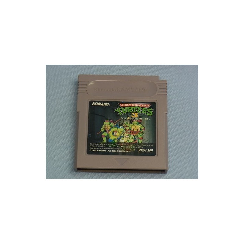 TURTLES NINJA 2 gb (Cart. Seule)