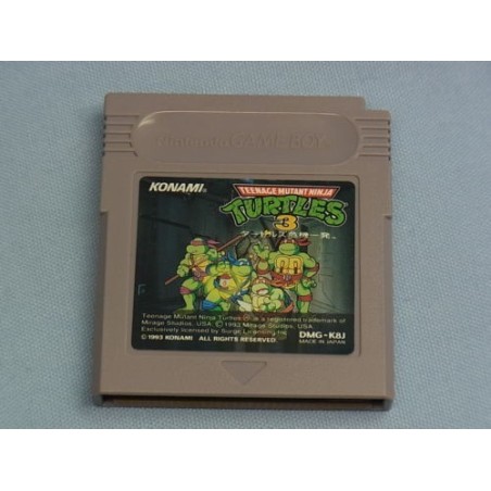 TURTLES NINJA 2 gb (Cart. Seule)