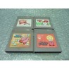 LOT DE 4 JEUX KIRBY GAMEBOY
