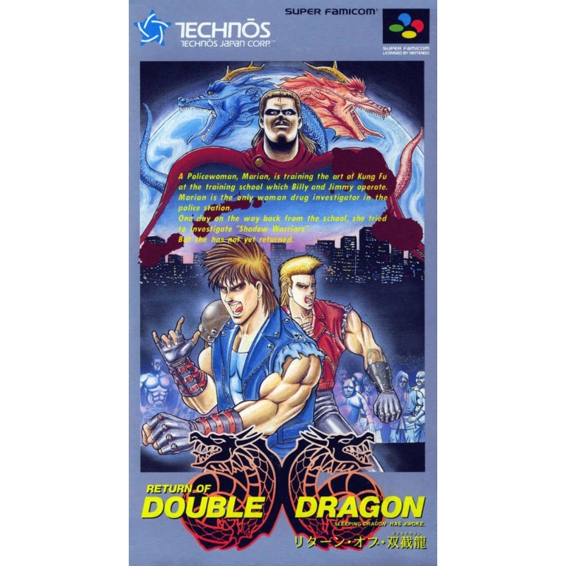 RETURN OF DOUBLE DRAGON