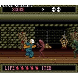 splatterhouse pc engine
