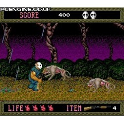 splatterhouse pc engine