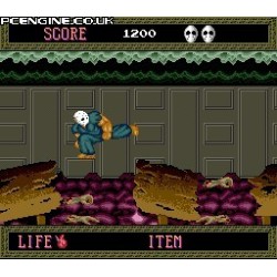 splatterhouse pc engine