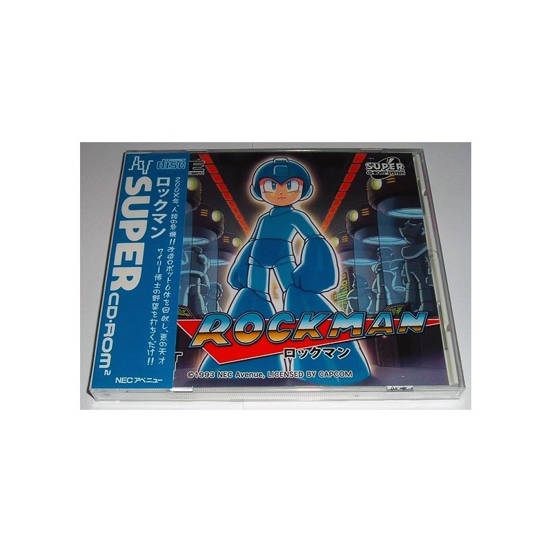 ROCKMAN nec cd Pc Engine 25 th Anniversary