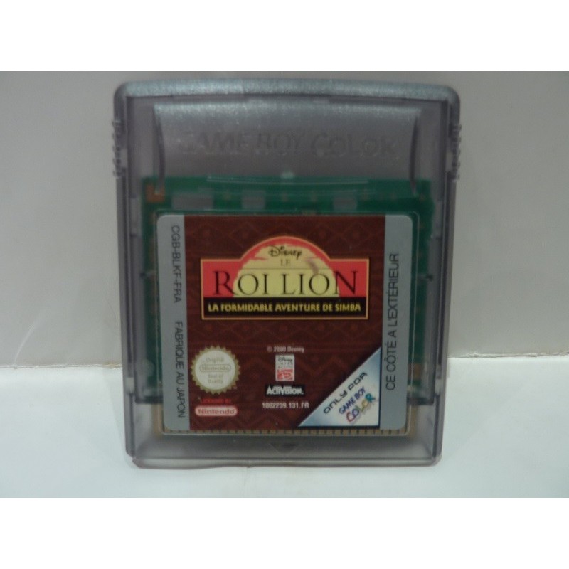 LE ROI LION (cart. seule)