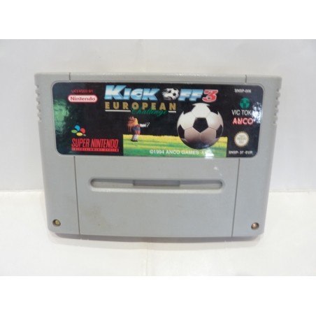 KICK OFF 3 EUROPEAN CHALLENGE (Cart. seule)