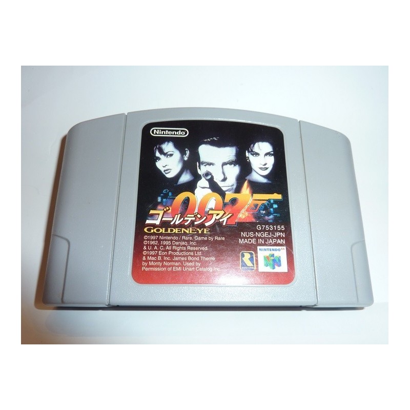 GOLDENEYE 007 jap (cart. seule)
