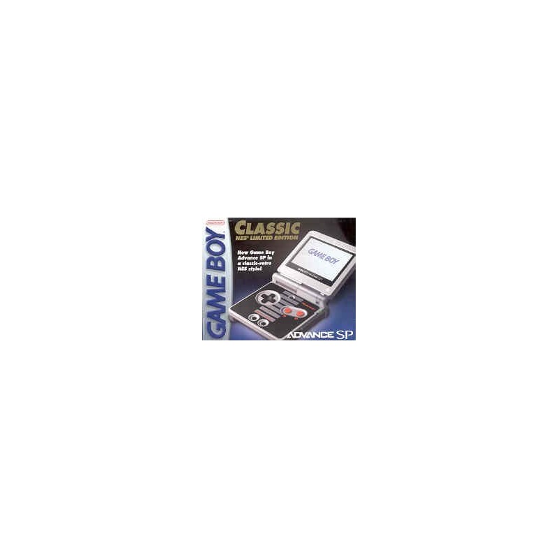GAME BOY ADVANCE SP CLASSIC NES LIMITED EDITION