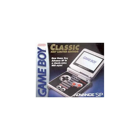GAME BOY ADVANCE SP CLASSIC NES LIMITED EDITION
