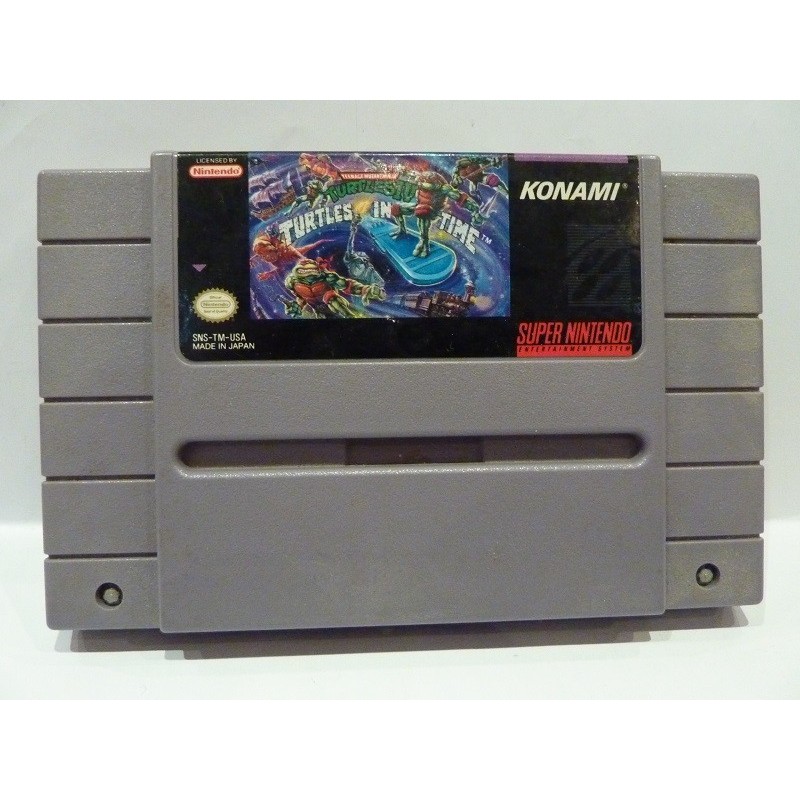 TMNT : TURTLES IN TIME cartouche seule