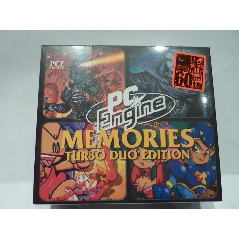 PC ENGINE MEMORIES Coffret Limité 2 (Dynastic Heroe, Dungeon Explorer 2, PC kid 3, Godzilla))