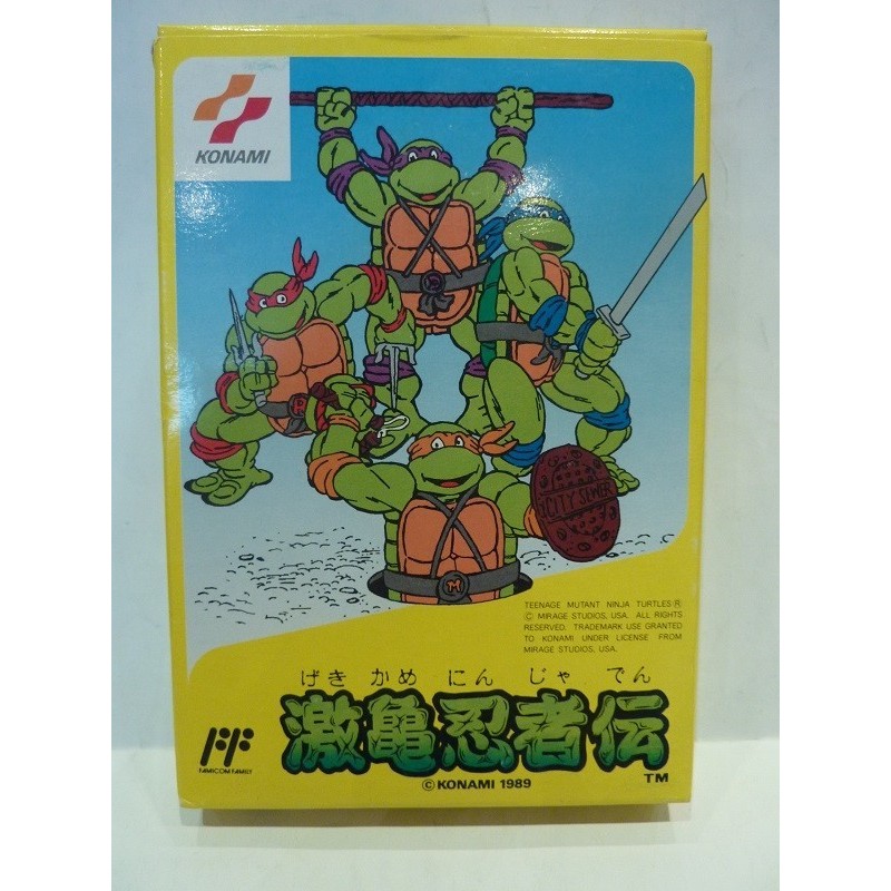GEKIKAME NINJA DEN (Turtles Ninja) (complet)
