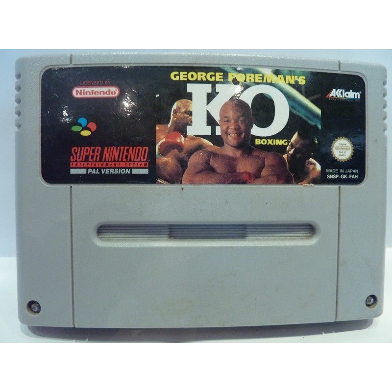 GEORGE FOREMAN'S KO (cart. seule)