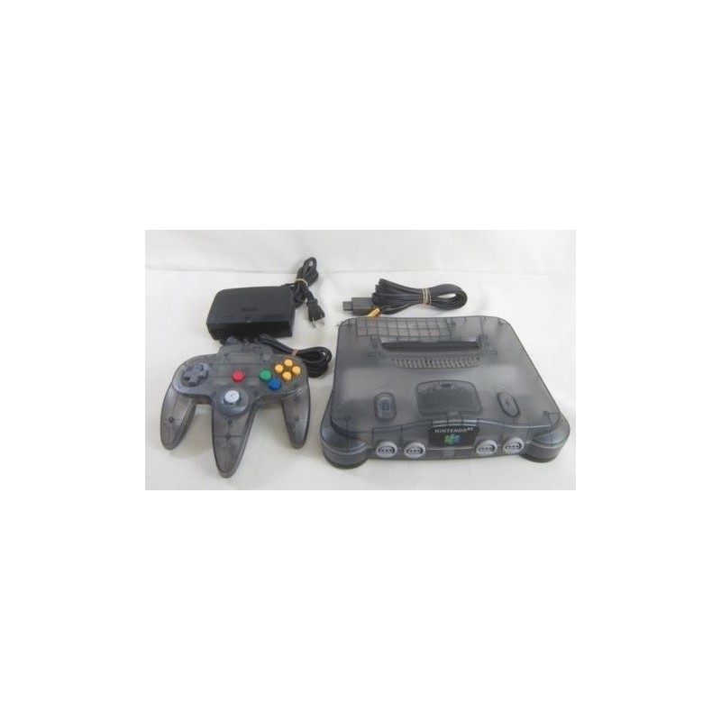 NINTENDO 64 CLEAR Black 