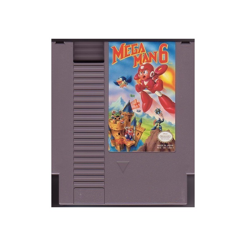 MEGAMAN 6 us (cart. seule)