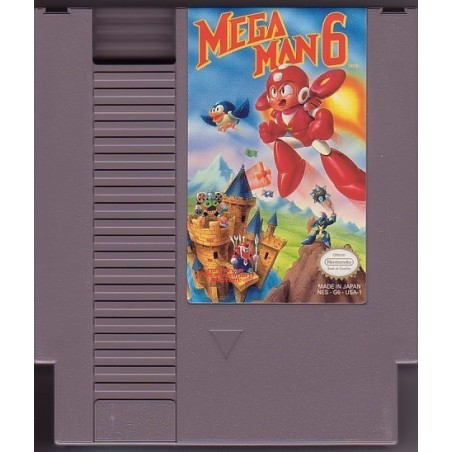 MEGAMAN 6 us (cart. seule)