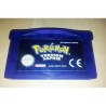 POKEMON VERSION SAPHIR (pile à remplacer ,cart.seule originale)