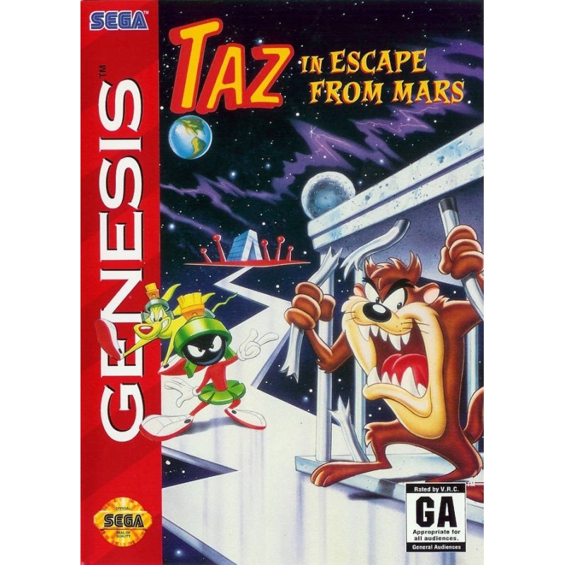 TAZ IN ESCAPE FROM MARS