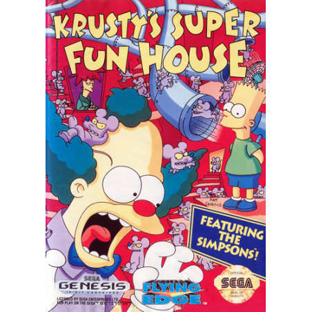 KRUSTY'S SUPER FUN HOUSE (Sans notice)
