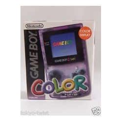 GAMEBOY COLOR VIOLETTE TRANSLUCIDE jap en boite