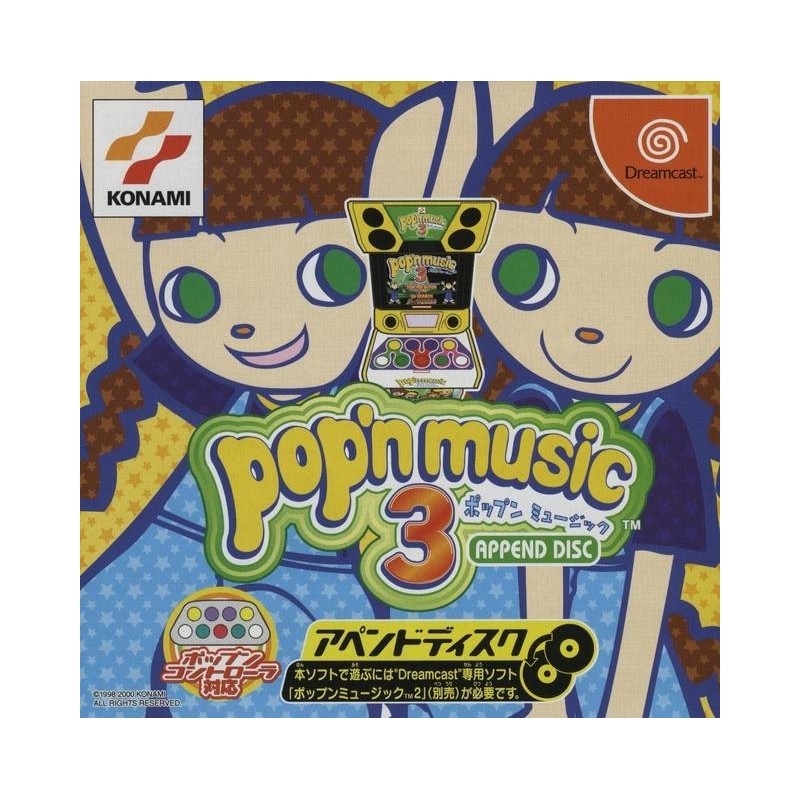 POP'N MUSIC 3 APPEND DISC (Neuf)