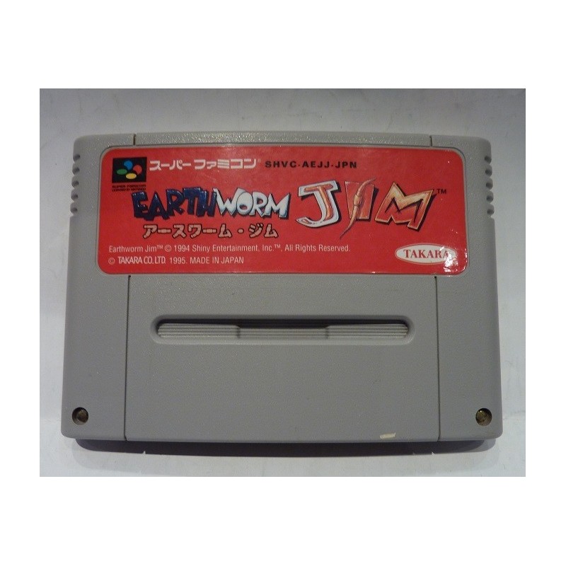 EARTHWORM JIM (cart. seule)