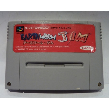 EARTHWORM JIM (cart. seule)