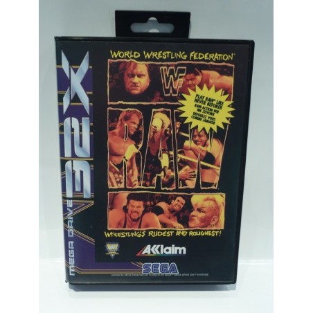 WWF RAW 32x Pal (excellent état)