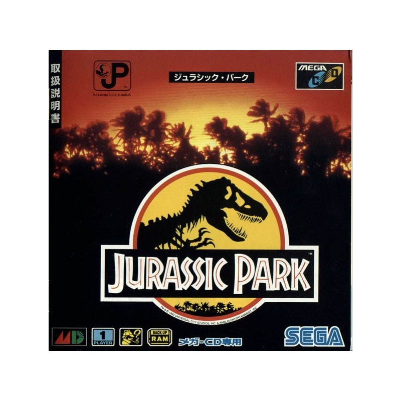 JURASSIC PARK mega cd