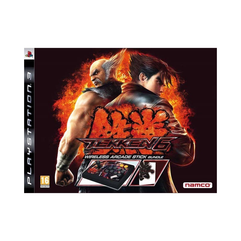 TEKKEN 6 EDITION LIMITEE ARCADE STICK BUNDLE + ART-BOOK
