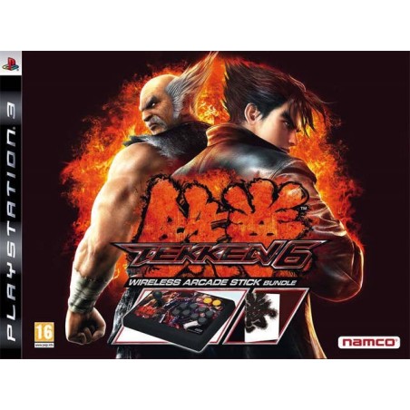 TEKKEN 6 EDITION LIMITEE ARCADE STICK BUNDLE + ART-BOOK