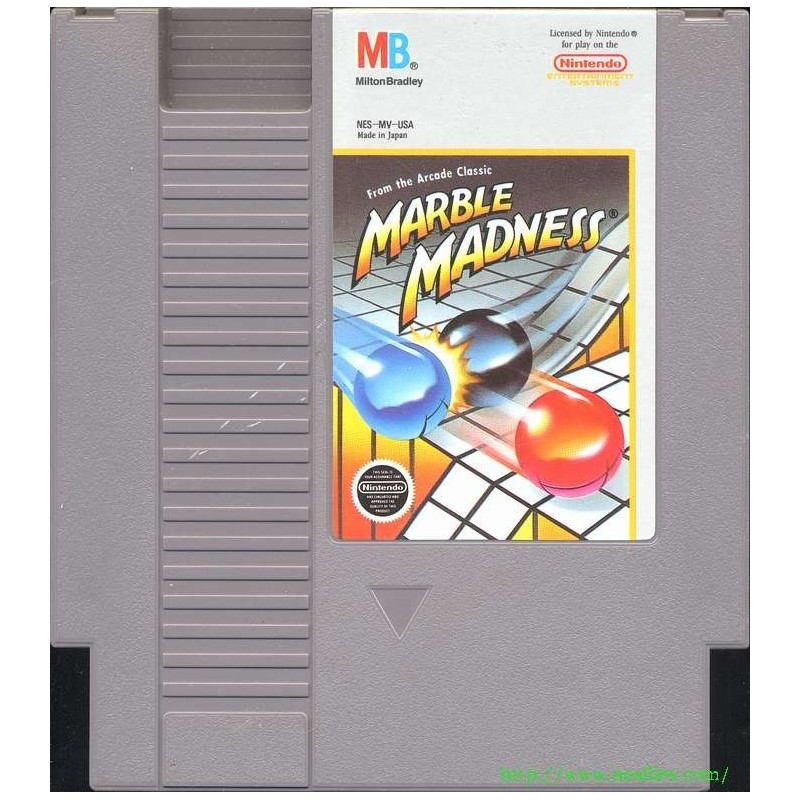 MARBLE MADNESS (cart seule)