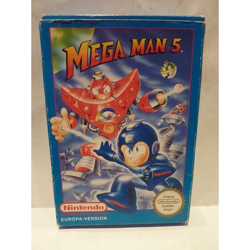 MEGAMAN 5 en boîte ,Allemand