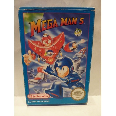 MEGAMAN 5 en boîte ,Allemand