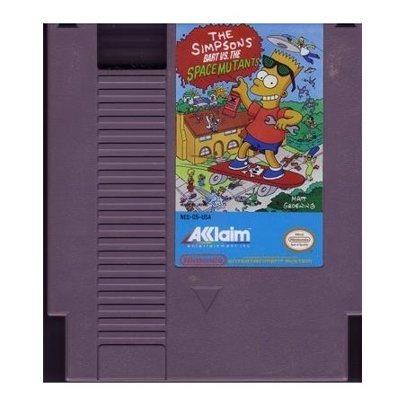 THE SIMPSONS : BART VS THE SPACE MUTANTS (cart seule)