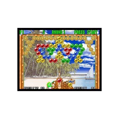 BUST A MOVE AGAIN : PUZZLE BOBBLE 2 "Mvs"