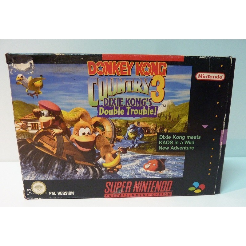 DONKEY KONG COUNTRY 3 PAL UK en boite