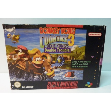 DONKEY KONG COUNTRY 3 PAL UK en boite