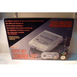SUPER NINTENDO CONTROL SET (+ 1 jeu)