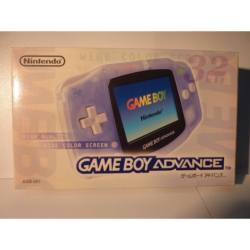 GAME BOY ADVANCE Translucide jap Complète