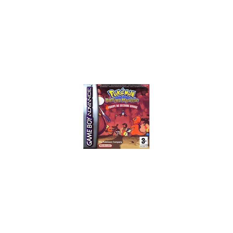 POKEMON donjon mystère EQUIPE DE SECOURS ROUGE
