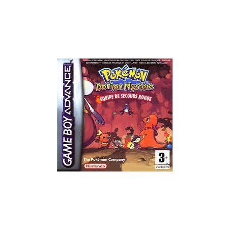 POKEMON donjon mystère EQUIPE DE SECOURS ROUGE