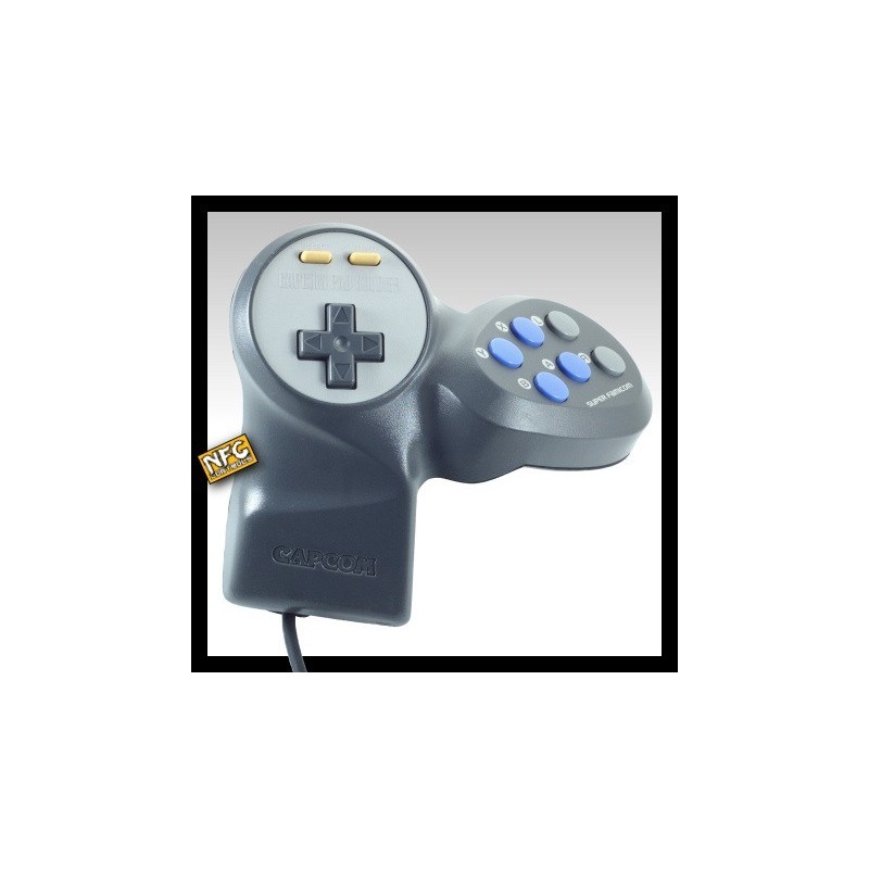 CAPCOM FIGHTING PAD SOLDIER (Pad Capcom street fighter Super Famicom)