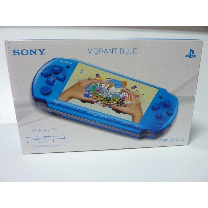 PSP Slim & Lite VIBRANT BLUE Complete